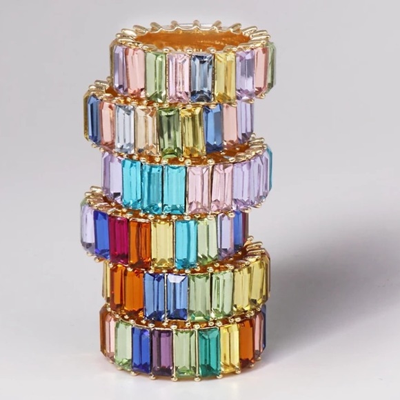 Jewelry - Colorful Baguette Ring